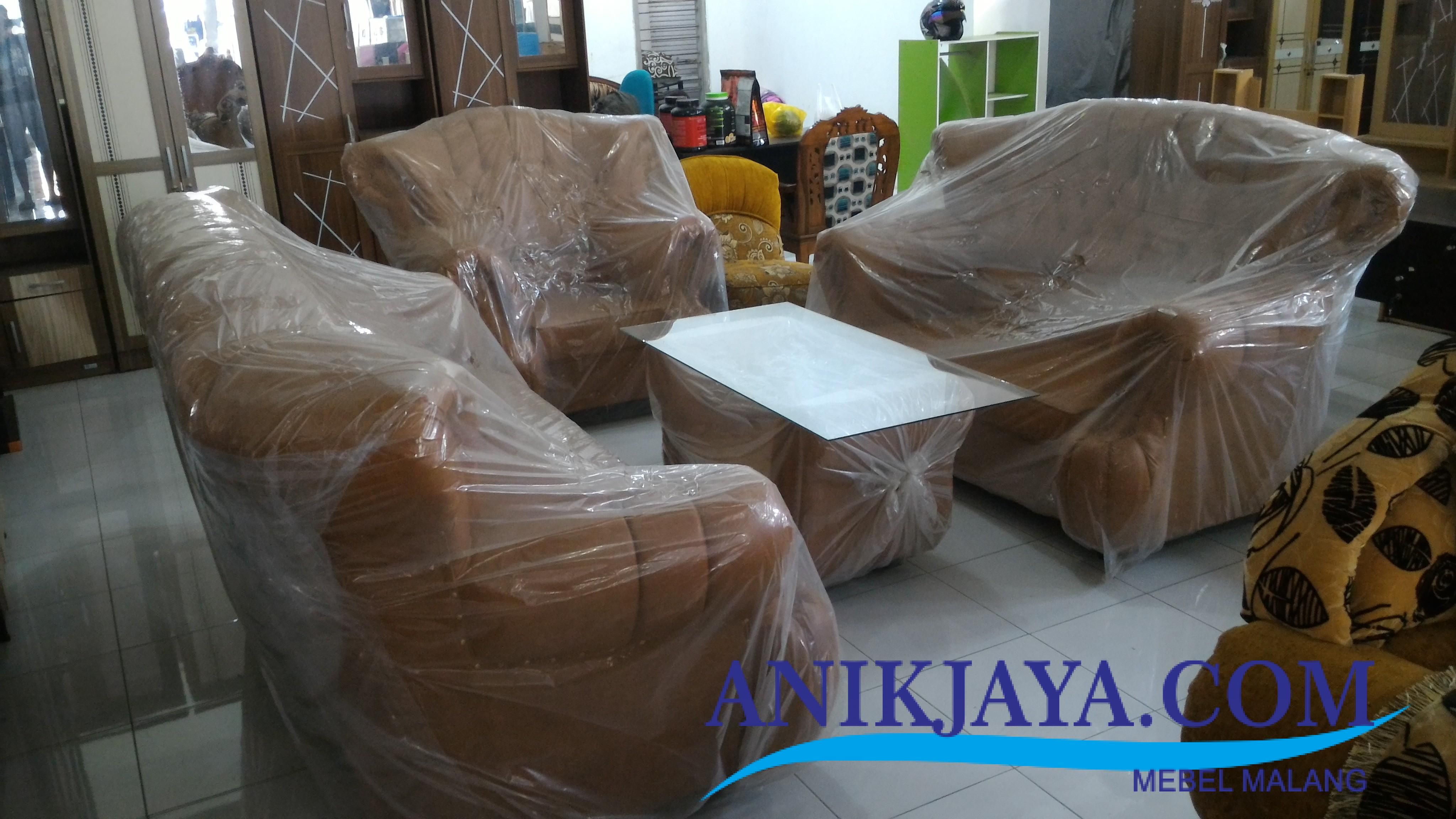 Kursi Sofa Sultan 321 Motif Oscar Krem Mebel Anik Jaya 