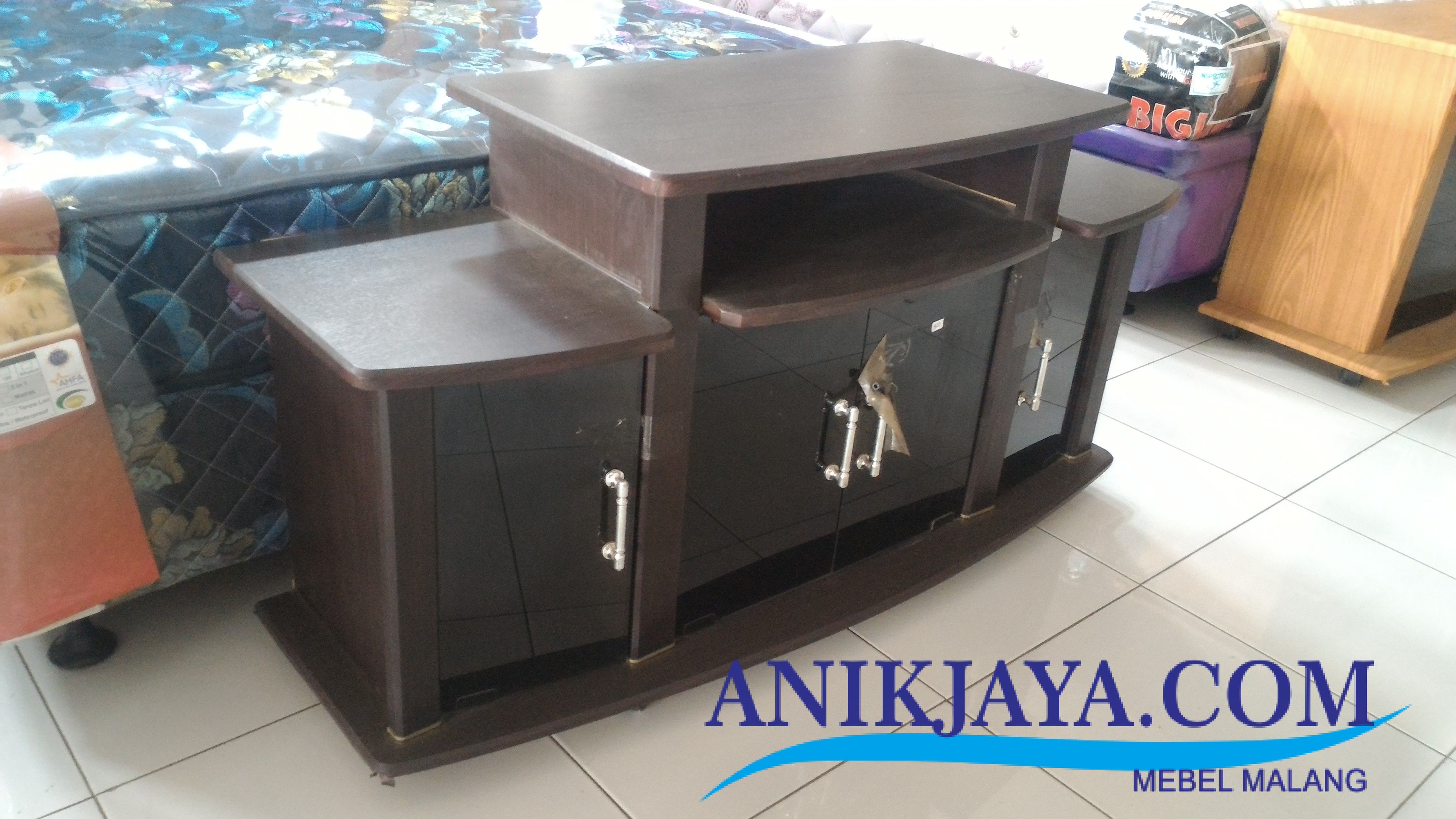  Rak  TV  Model Duduk MDF Besar  Mebel Anik Jaya Malang