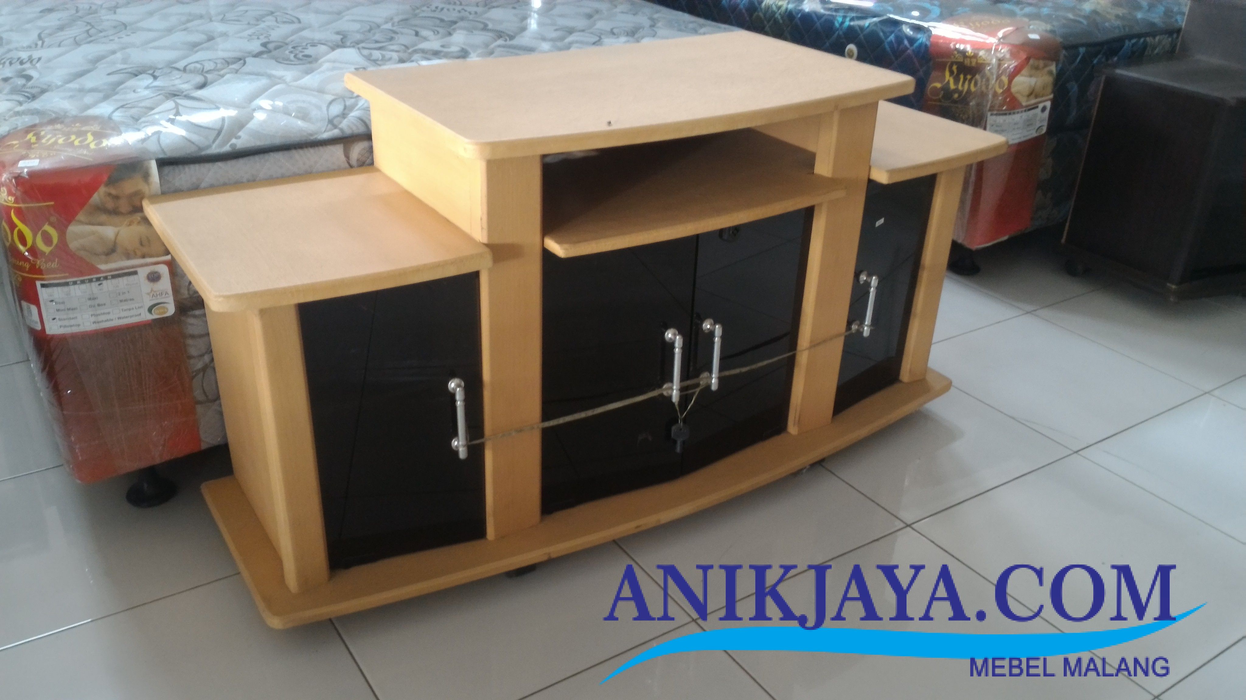  Rak  TV  Model  Duduk MDF Besar Mebel Anik Jaya Malang