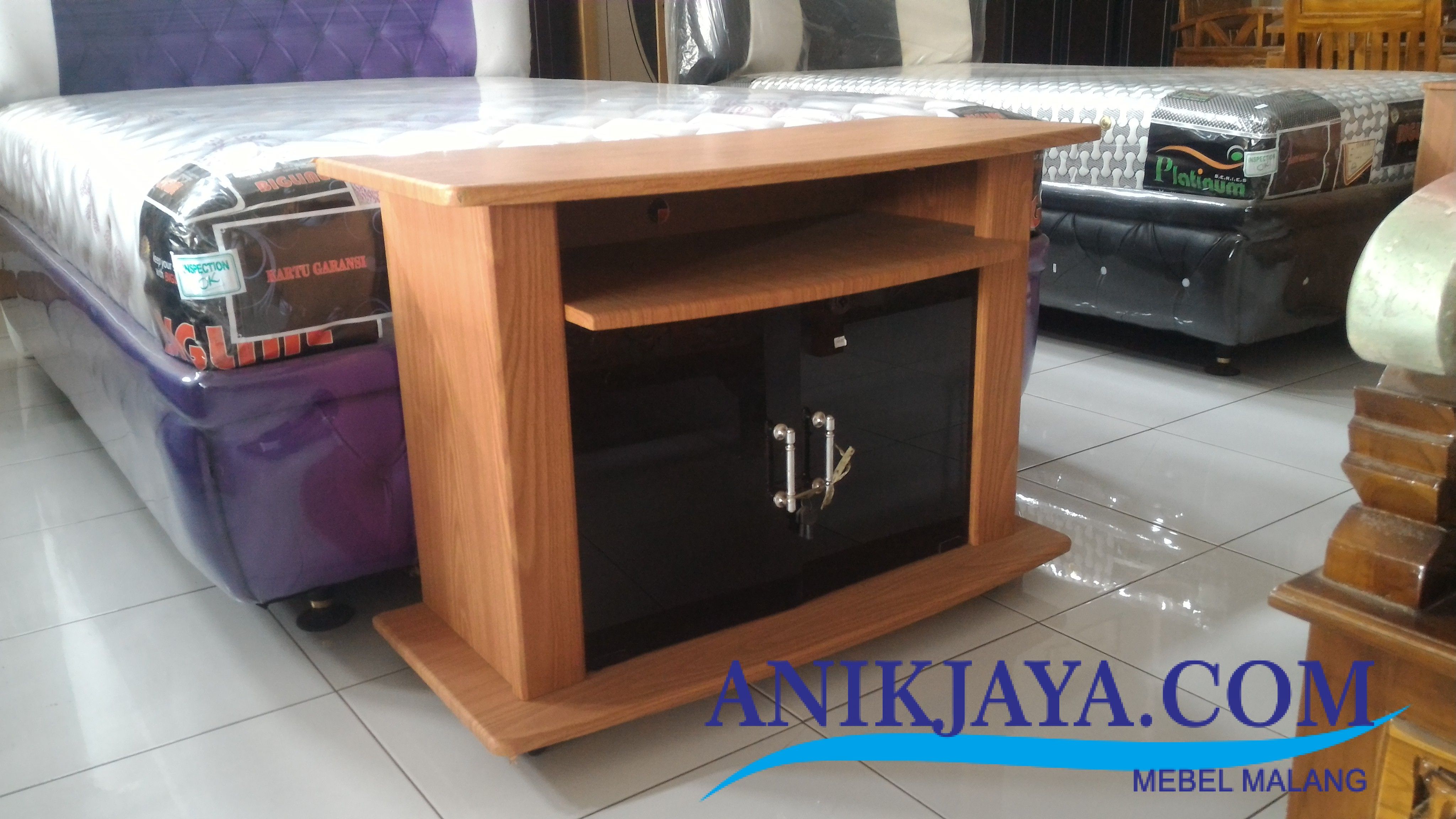  Rak  TV Model  Duduk  MDF Sedang Mebel Anik Jaya Malang